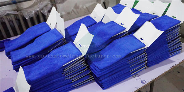 China Bulk Wholeale Custom rapid dry hair towel Supplier Blue Fast Dry Auto Cleaning Towels Factory